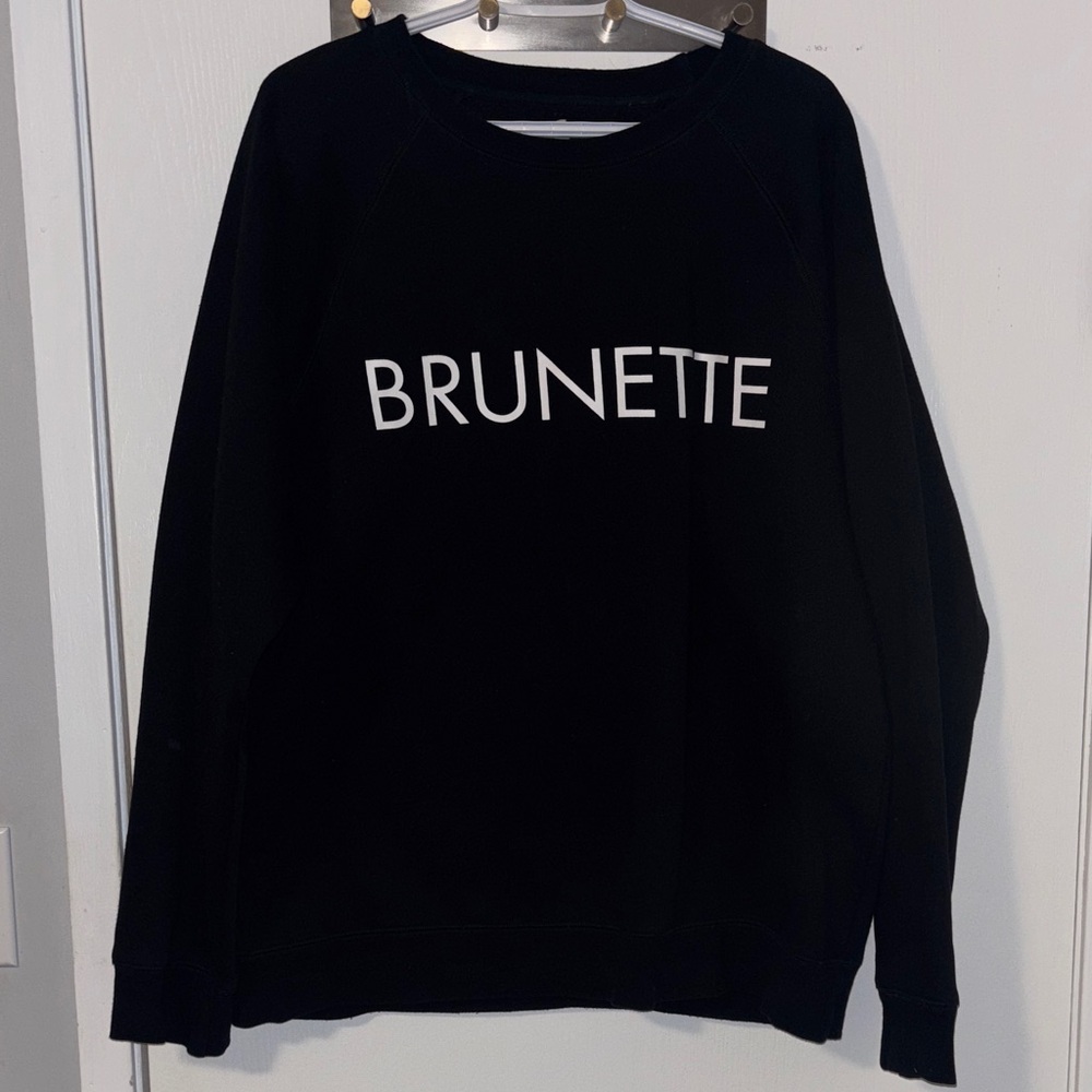 Brunette The Label Black Sweatshirt